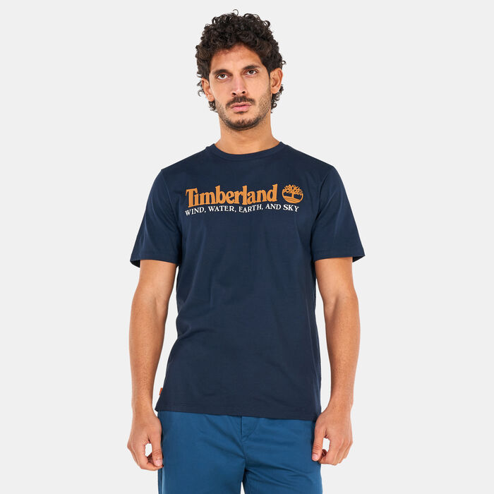 Timberland Men's Wind, Water, Earth and Sky™ T-Shirt Blue Timberland Men's Wind, Water, Earth and Sky™ T-Shirt Blue image number 0