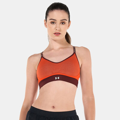 Under Armour Women's Infinity Low Sports Bra Red