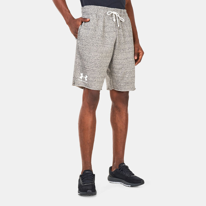 Under Armour Men's Rival Terry Shorts Beige image number 0