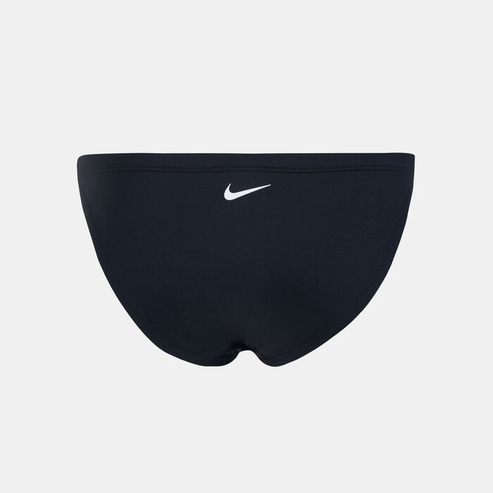 Nike Swim Women's Essential Bikini Bottom Black Nike Swim Women's Essential Bikini Bottom Black image number 1