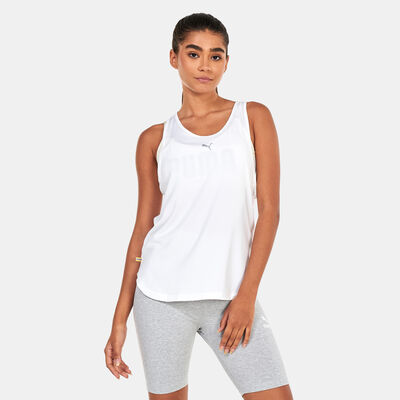 PUMA Women's Run CLOUDSPUN Running Tank Top White PUMA Women's Run CLOUDSPUN Running Tank Top White