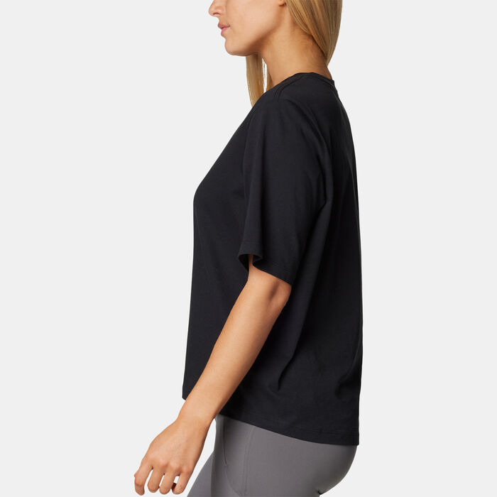 Columbia Women's North Cascades T-Shirt Black Columbia Women's North Cascades T-Shirt Black image number 3