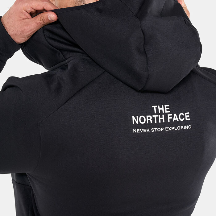 The North Face Men's Mountain Athletics Full Zip Fleece Jacket Black The North Face Men's Mountain Athletics Full Zip Fleece Jacket Black image number 3
