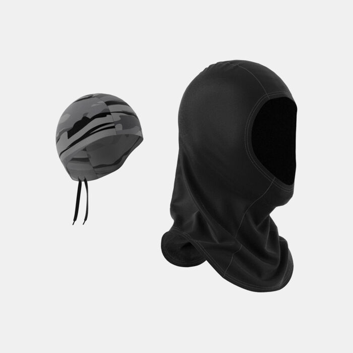 adidas Women's Thebe Magugu Swim Hijab Black adidas Women's Thebe Magugu Swim Hijab Black image number 2