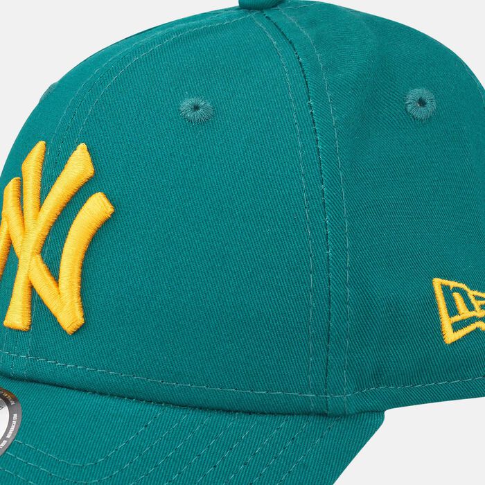 New Era Men's League Essentials 9FORTY New York Yankees Cap Green New Era Men's League Essentials 9FORTY New York Yankees Cap Green image number 2