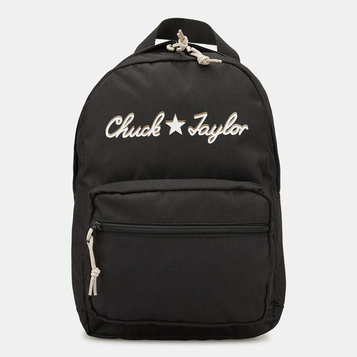 Converse Go 2 Large Logo Backpack Black Converse Go 2 Large Logo Backpack Black image number 0