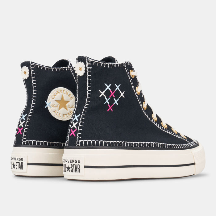 Converse Women's Chuck Taylor All Star Lift Shoes Black Converse Women's Chuck Taylor All Star Lift Shoes Black image number 3
