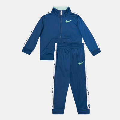 Nike Kids' Tape Logo Track Jacket and Pants Set (Younger Kids) Blue