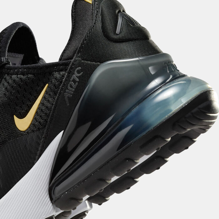 Nike Kids' Air Max 270 Shoes Black image number 5