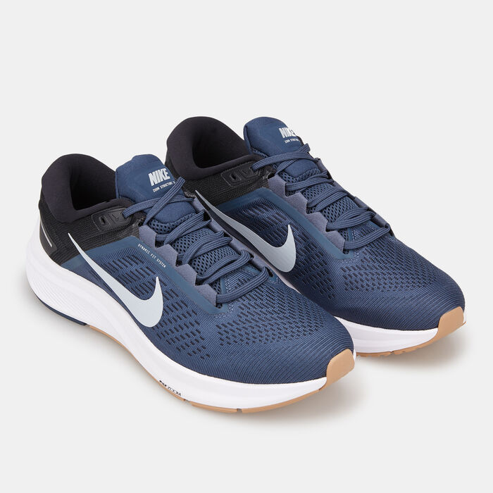 Nike Men's Air Zoom Structure 24 Running Shoe Blue Nike Men's Air Zoom Structure 24 Running Shoe Blue image number 1