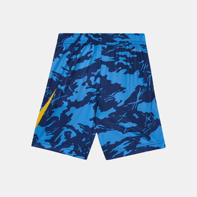 Nike Kids' Camo Dri-FIT Shorts (Younger Kids) Blue
