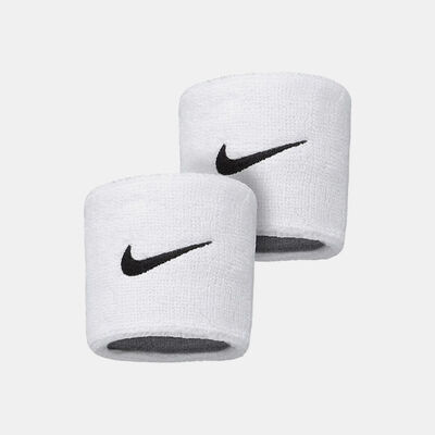 Nike Swoosh Wristband White
