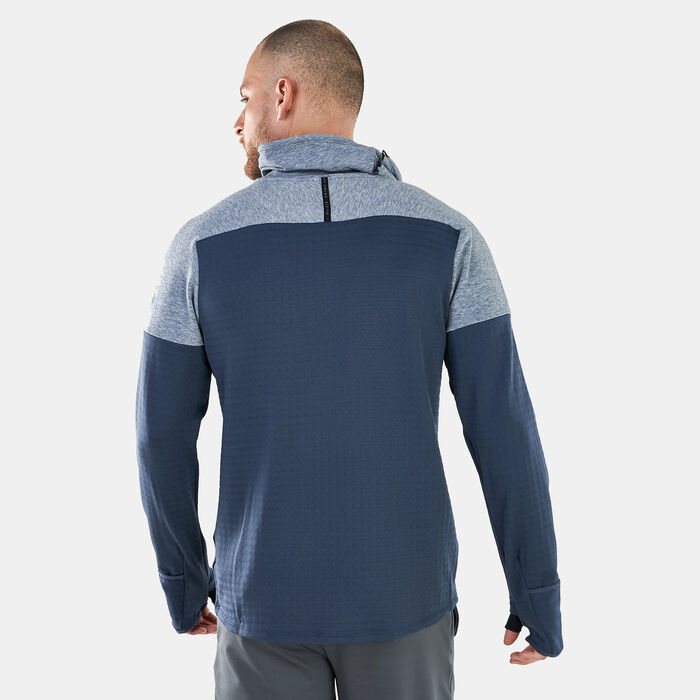 Nike Men's Therma-FIT Run Division Sphere Element Sweatshirt Blue image number 1