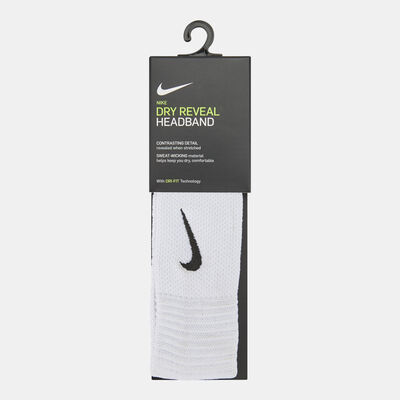 Nike Dri-FIT Reveal Headband White Nike Dri-FIT Reveal Headband White
