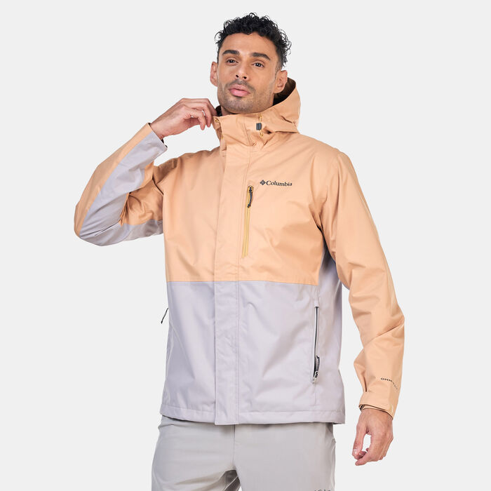 Columbia Men's Hikebound™ Rain Jacket Brown Columbia Men's Hikebound™ Rain Jacket Brown image number 0