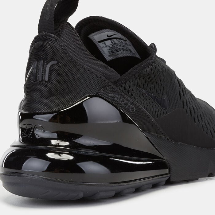 Nike Women's Air Max 270 Shoes Black Nike Women's Air Max 270 Shoes Black image number 4