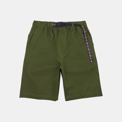 Converse Men's Elevated Lightweight Cargo Shorts Green