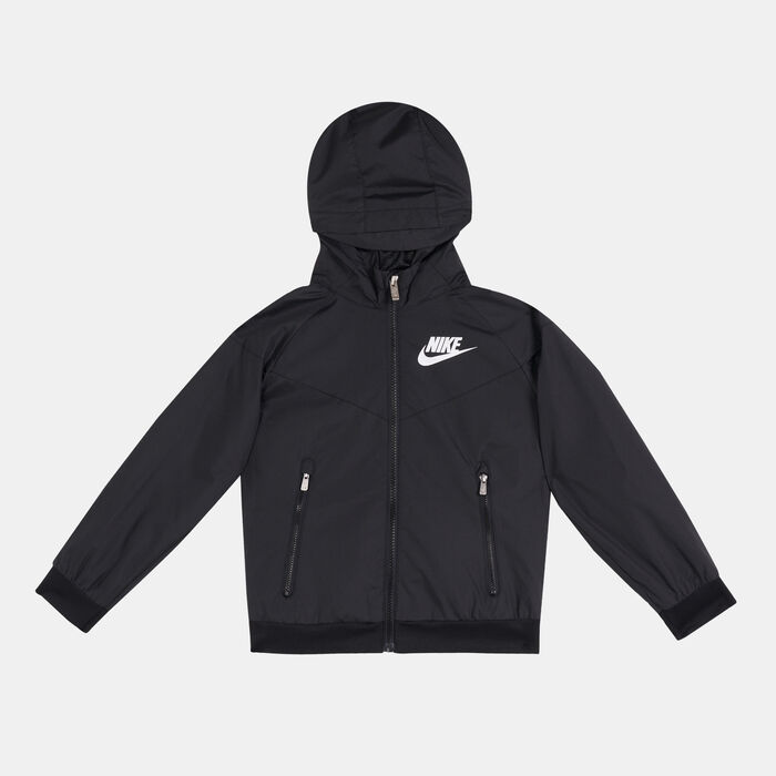 Nike Kids' Sportswear Windrunner Jacket (Younger Kids) Black Nike Kids' Sportswear Windrunner Jacket (Younger Kids) Black image number 0