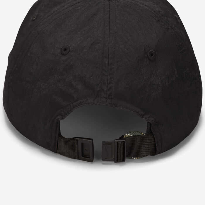 Nike Club Unstructured Flat Bill Outdoor Cap Black image number 2