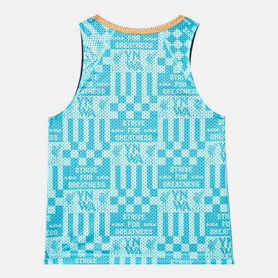 Nike Kids' LeBron x Liverpool F.C. Culture of Basketball Reversible Football Jersey Green