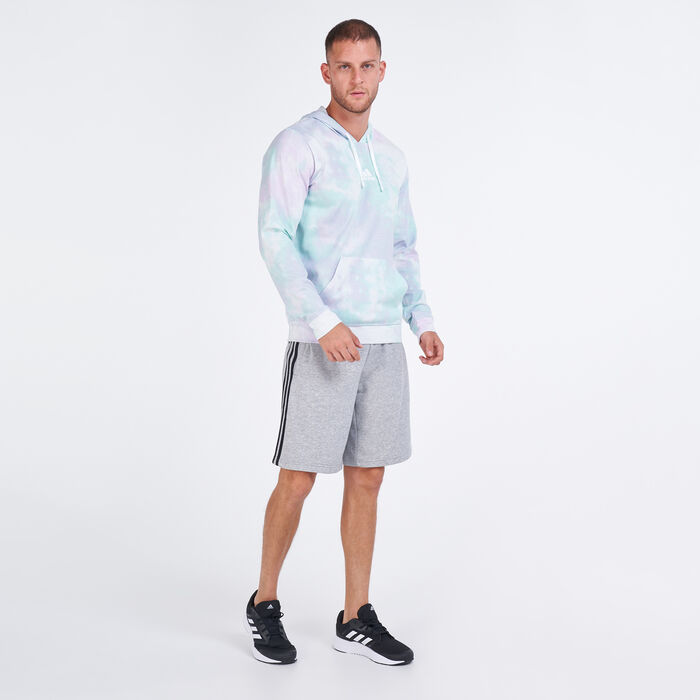 adidas Men's Essentials Tie-Dyed Inspirational Hoodie Multi adidas Men's Essentials Tie-Dyed Inspirational Hoodie Multi image number 2