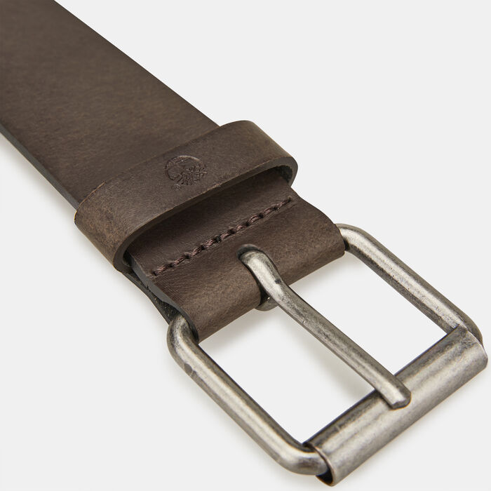Timberland Men's Leather Belt Brown Timberland Men's Leather Belt Brown image number 2