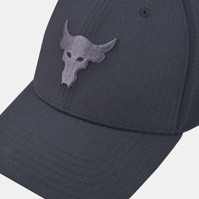Under Armour Men's Project Rock Trucker Cap Black Under Armour Men's Project Rock Trucker Cap Black image number 2