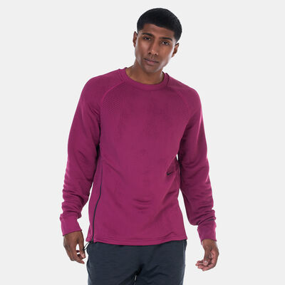 Nike Men's Therma-FIT ADV A.P.S. Fleece Training Top Pink Nike Men's Therma-FIT ADV A.P.S. Fleece Training Top Pink