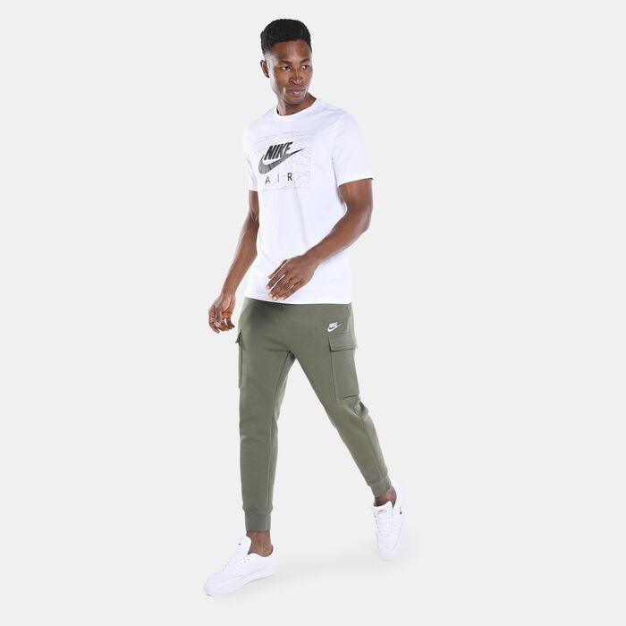Nike Men's Sporswear Air HBR 2 T-Shirt White Nike Men's Sporswear Air HBR 2 T-Shirt White image number 2