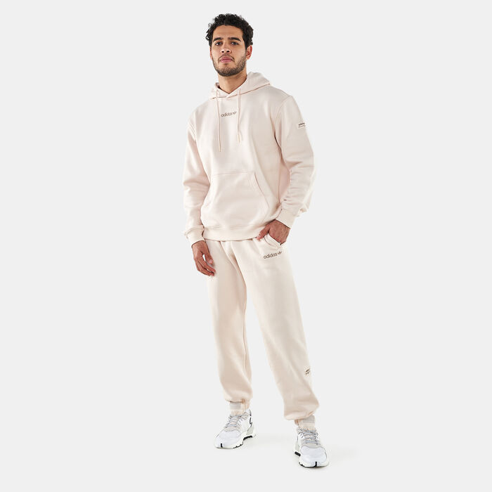 adidas Originals Men's Trefoil Linear Joggers Beige image number 2