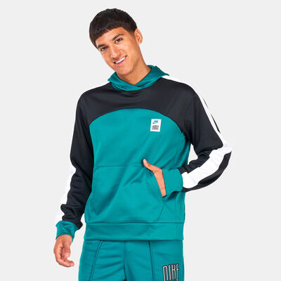 Nike Men's Therma-FIT Starting 5 Pullover Basketball Hoodie Green