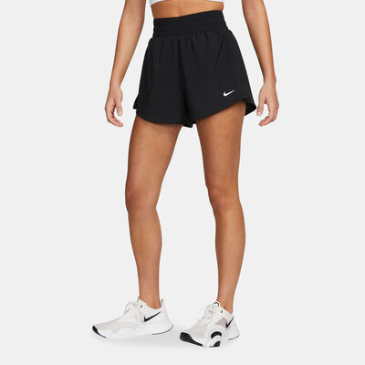 Nike Women's Dri-FIT One High-Waisted 2-in-1 Shorts Black Nike Women's Dri-FIT One High-Waisted 2-in-1 Shorts Black