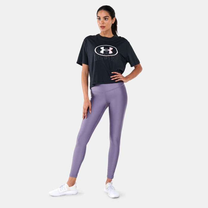 Under Armour Women's Live Novelty T-Shirt Black Under Armour Women's Live Novelty T-Shirt Black image number 2