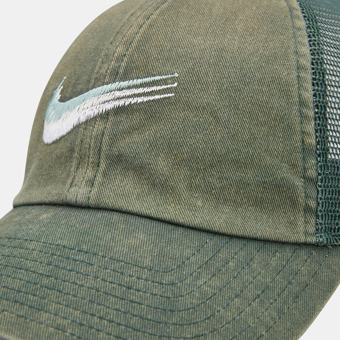 Nike Sportswear Heritage 86 Swoosh Trucker Cap Green Nike Sportswear Heritage 86 Swoosh Trucker Cap Green image number 2