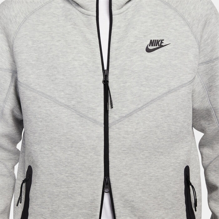 Nike Men's Sportswear Tech Fleece Windrunner Full-Zip Hoodie Grey Nike Men's Sportswear Tech Fleece Windrunner Full-Zip Hoodie Grey image number 3