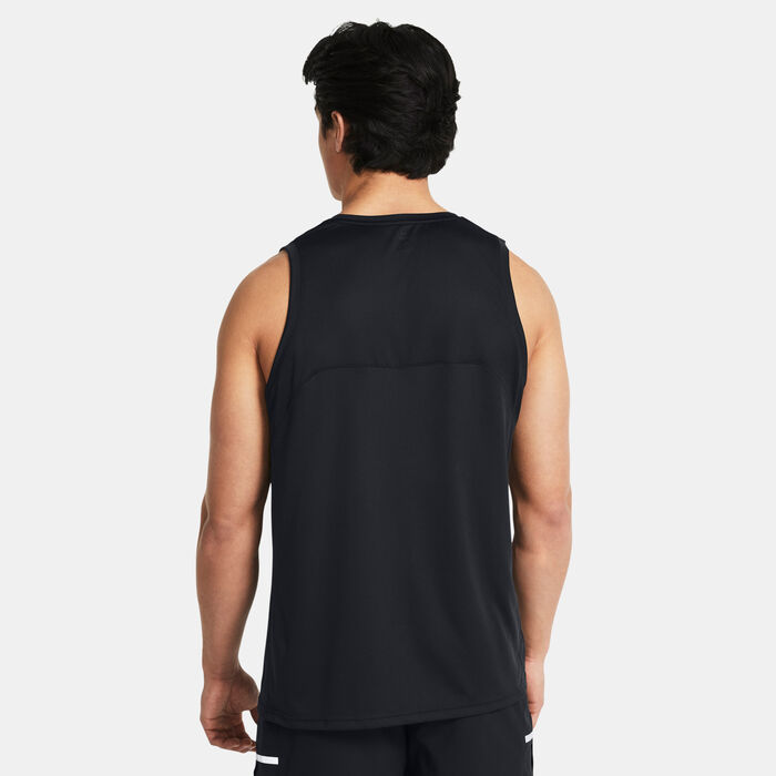 Under Armour Men's Zone Performance Basketball Tank Top Black Under Armour Men's Zone Performance Basketball Tank Top Black image number 1