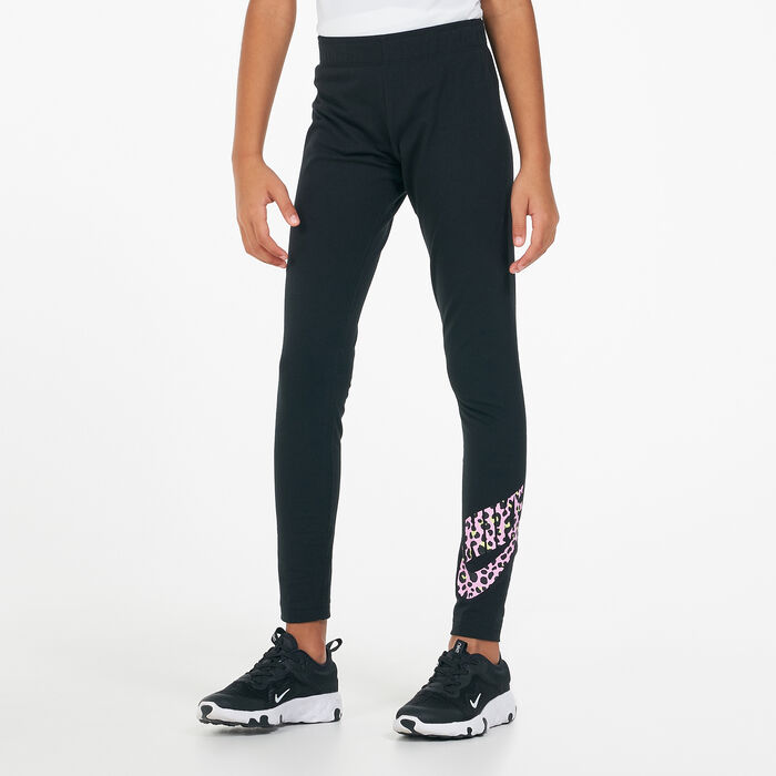 Nike Kids' Sportswear Favourites Leggings Black Nike Kids' Sportswear Favourites Leggings Black image number 0