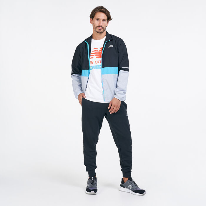 New Balance Men's Accelerate Jacket Black image number 2