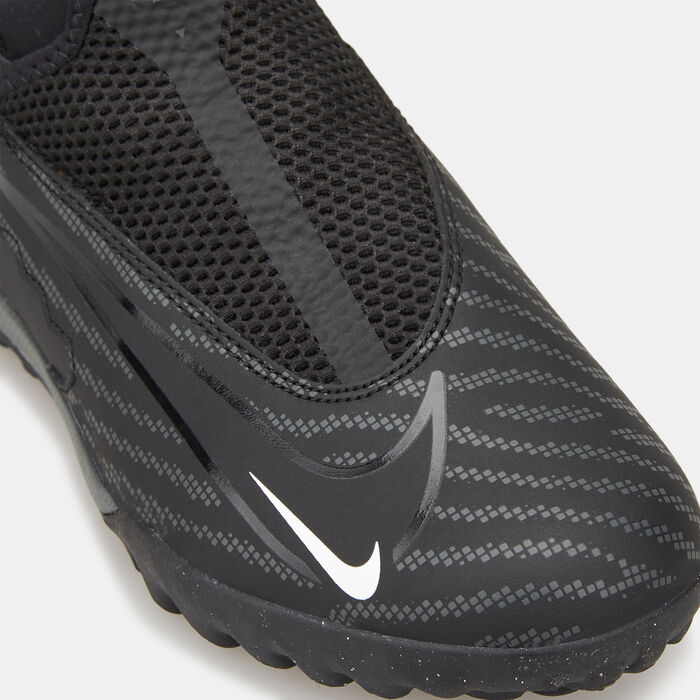 Nike Kids' Jr. Phantom GX Academy Dynamic Fit Turf Ground Football Shoe Black Nike Kids' Jr. Phantom GX Academy Dynamic Fit Turf Ground Football Shoe Black image number 4