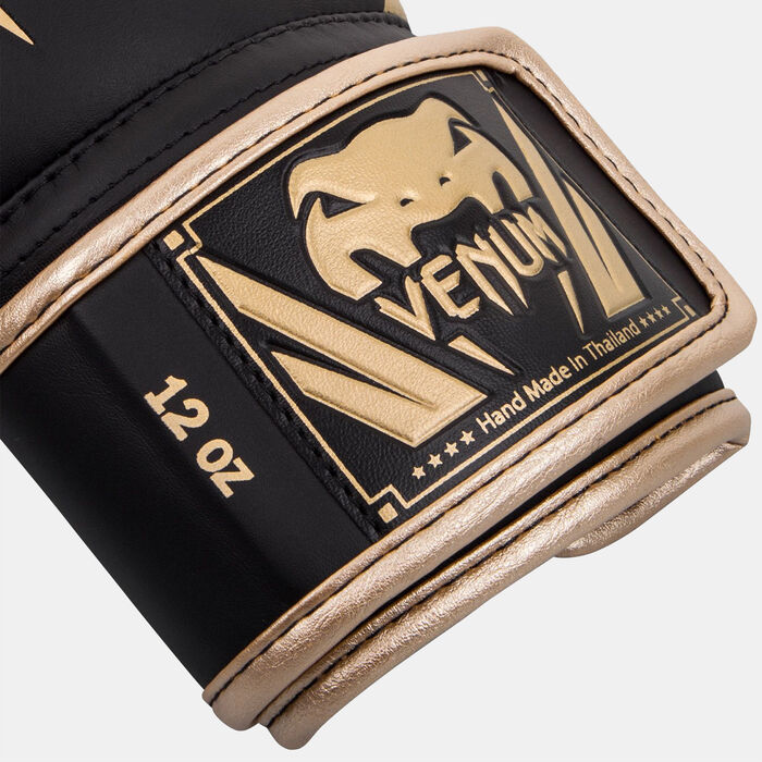 Venum Elite Boxing Gloves (8 oz) Black image number 2