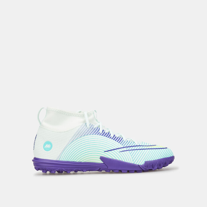 Nike Kids' Mercurial Dream Speed Superfly 8 Academy Turf Ground Football Shoe Green image number 0