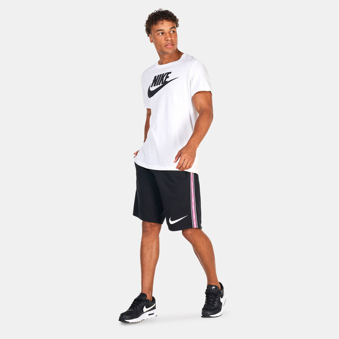 Nike Men's Sportswear Repeat French Terry Shorts Black Nike Men's Sportswear Repeat French Terry Shorts Black image number 2