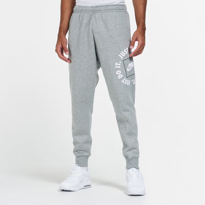 Nike Men's Sportswear Just Do It Sweatpants Grey Nike Men's Sportswear Just Do It Sweatpants Grey
