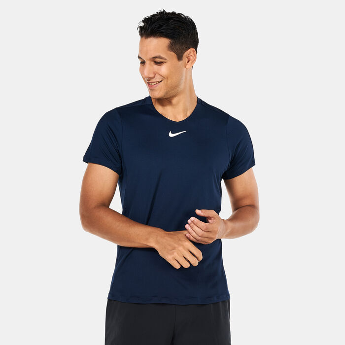 Nike Men's Court Advantage Top Blue Nike Men's Court Advantage Top Blue image number 0