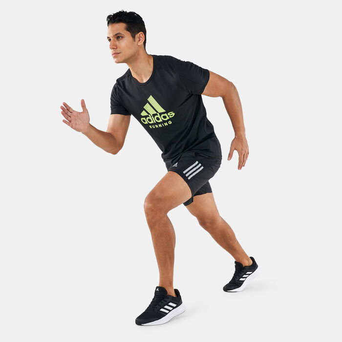 adidas Men's Logo Graphic T-Shirt Black image number 2