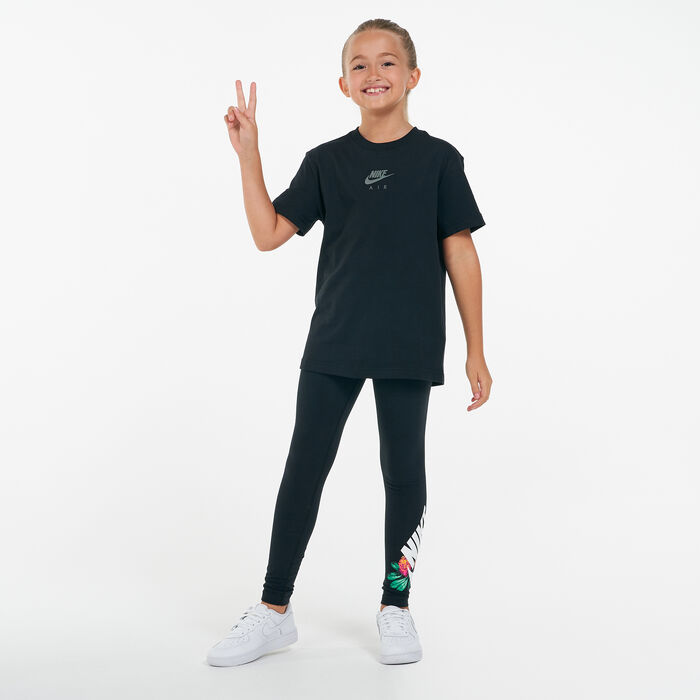 Nike Kids' Air Sportswear T-Shirt Black Nike Kids' Air Sportswear T-Shirt Black image number 2