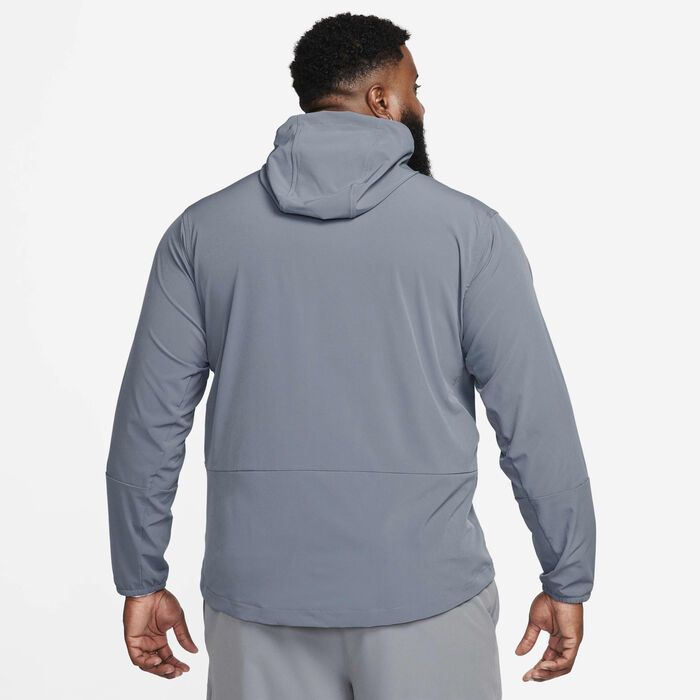 Nike Men's Unlimited Water-Repellent Hoodie Grey image number 7