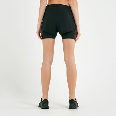 Nike Women's Eclipse 2-in-1 Running Shorts Black