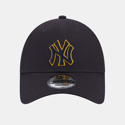 New Era Men's Team Outline 9FORTY New York Yankees Cap Blue