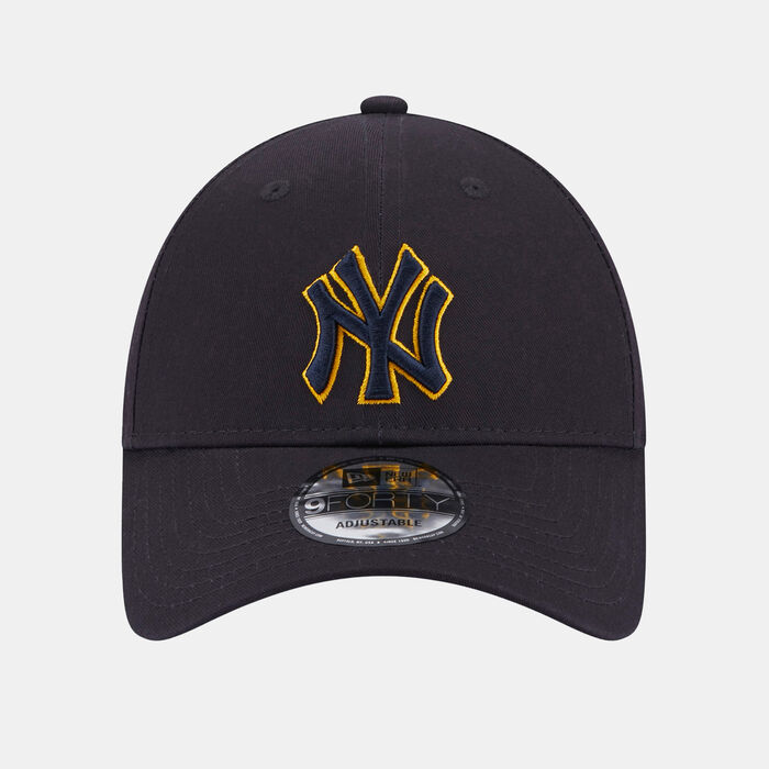 New Era Men's Team Outline 9FORTY New York Yankees Cap Blue New Era Men's Team Outline 9FORTY New York Yankees Cap Blue image number 0
